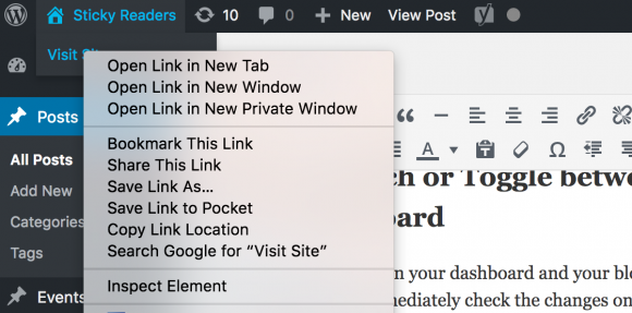 blogging, open link in new tab